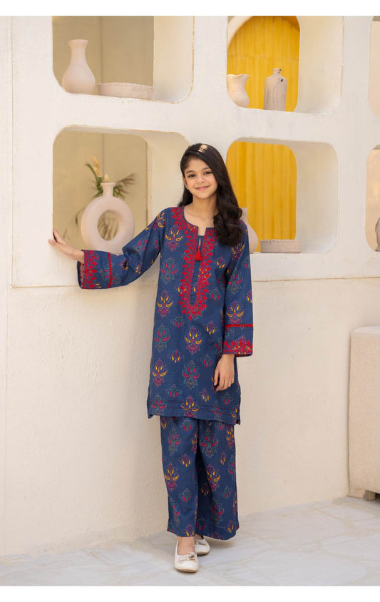 Embroidered Kameez & Trouser
