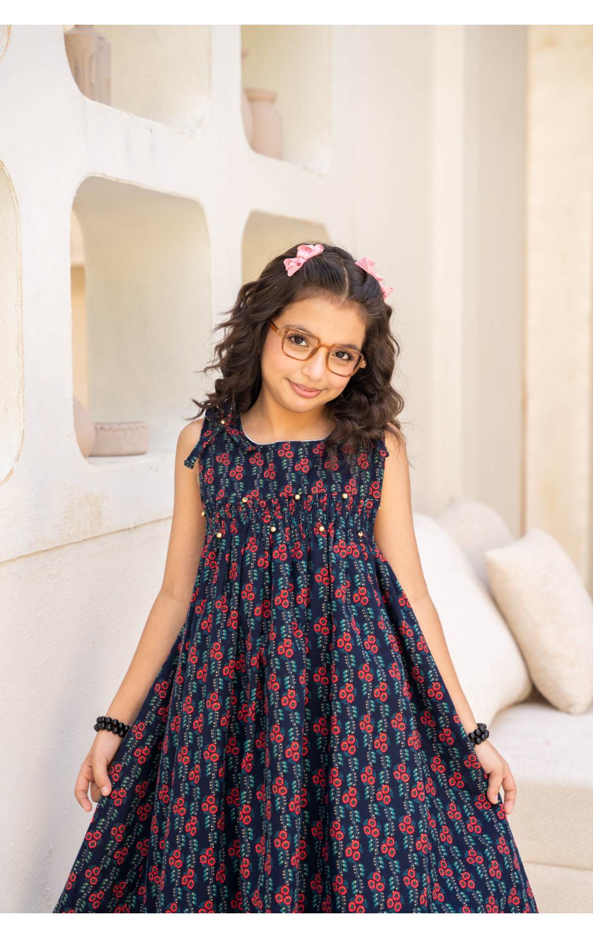 Girl's Smocked Frock