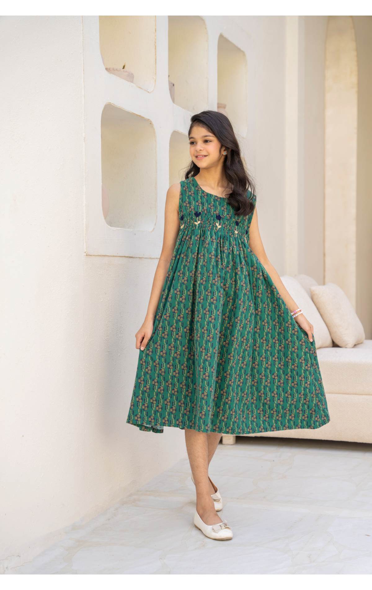 Girl's Smocked Frock