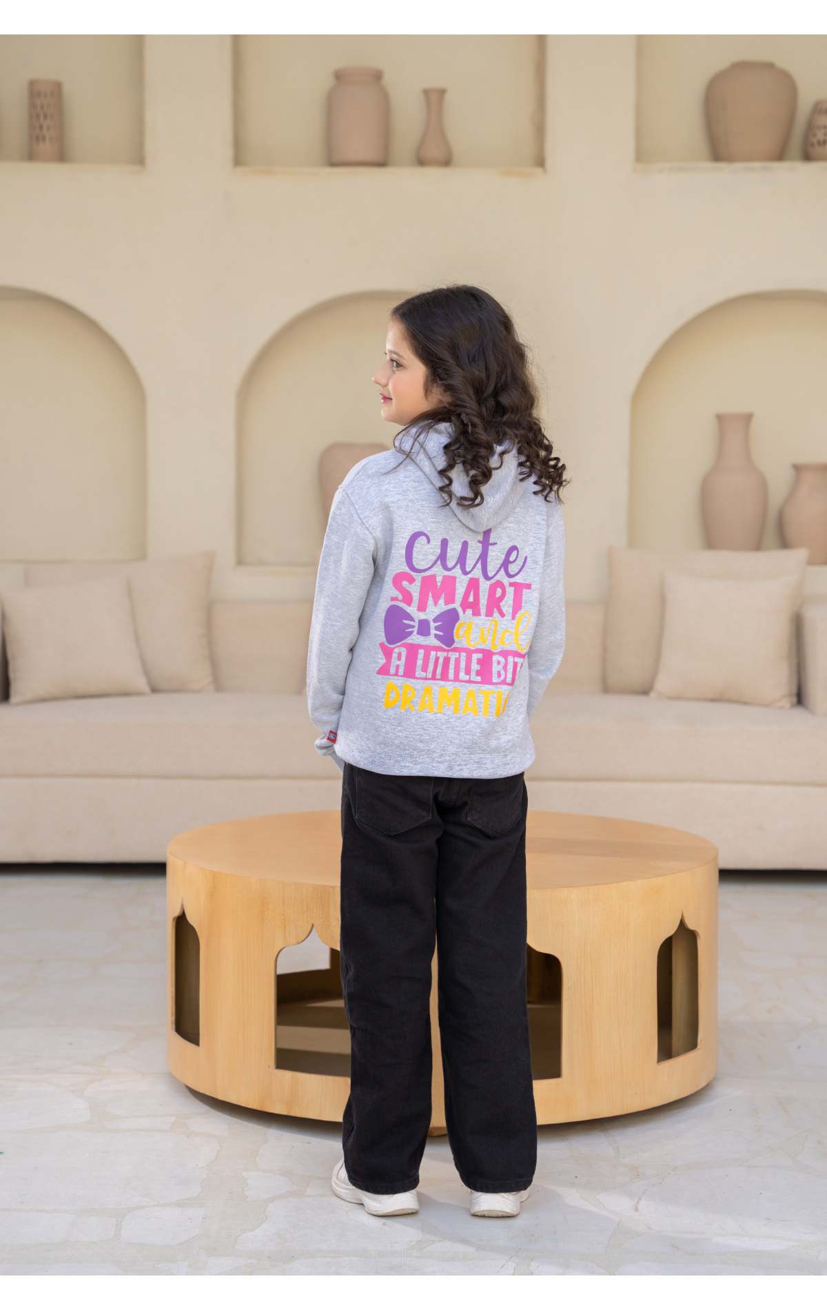 Cute Smart And A Little Bit Dramatic Hoodie