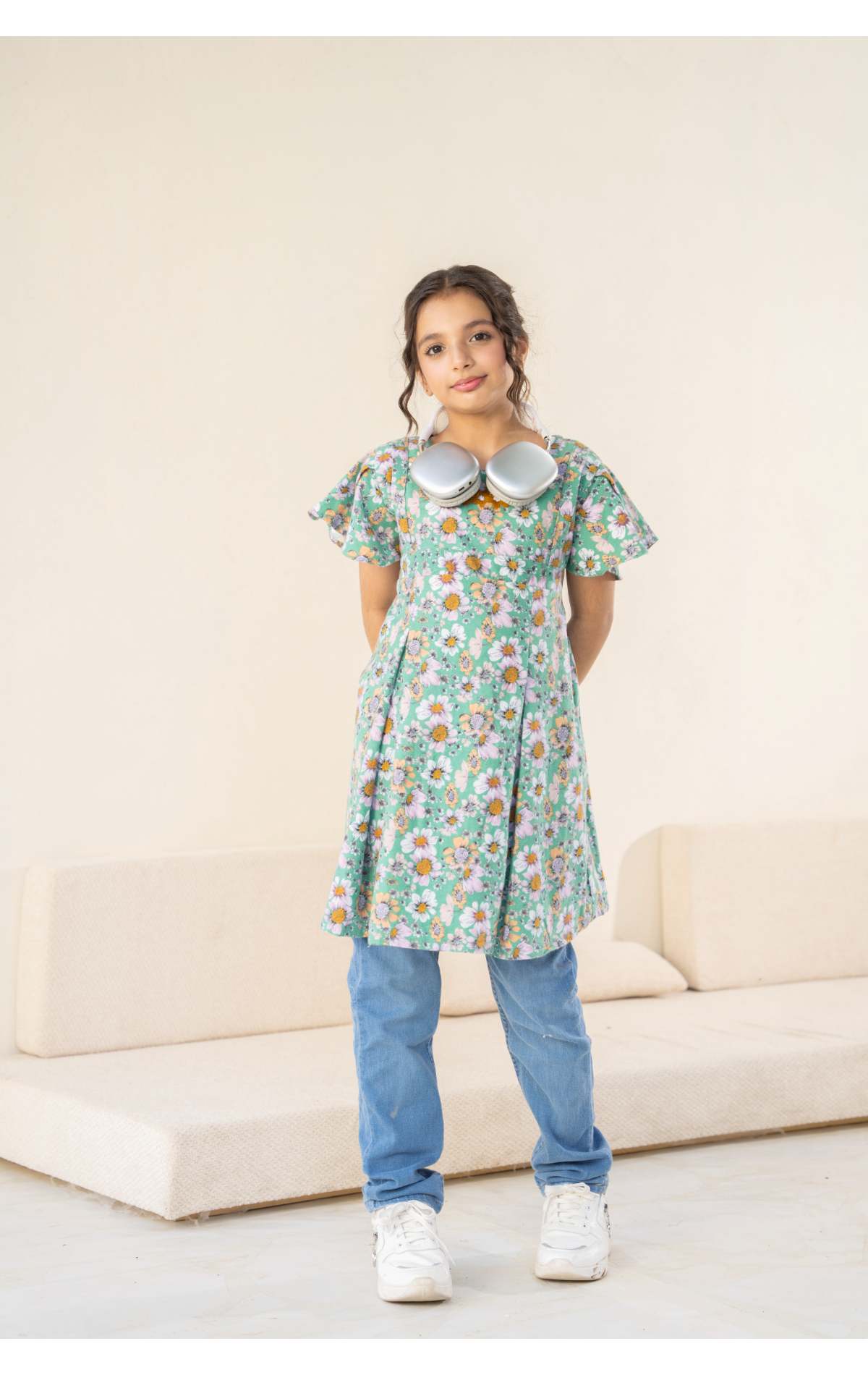 Floral Printed Frock