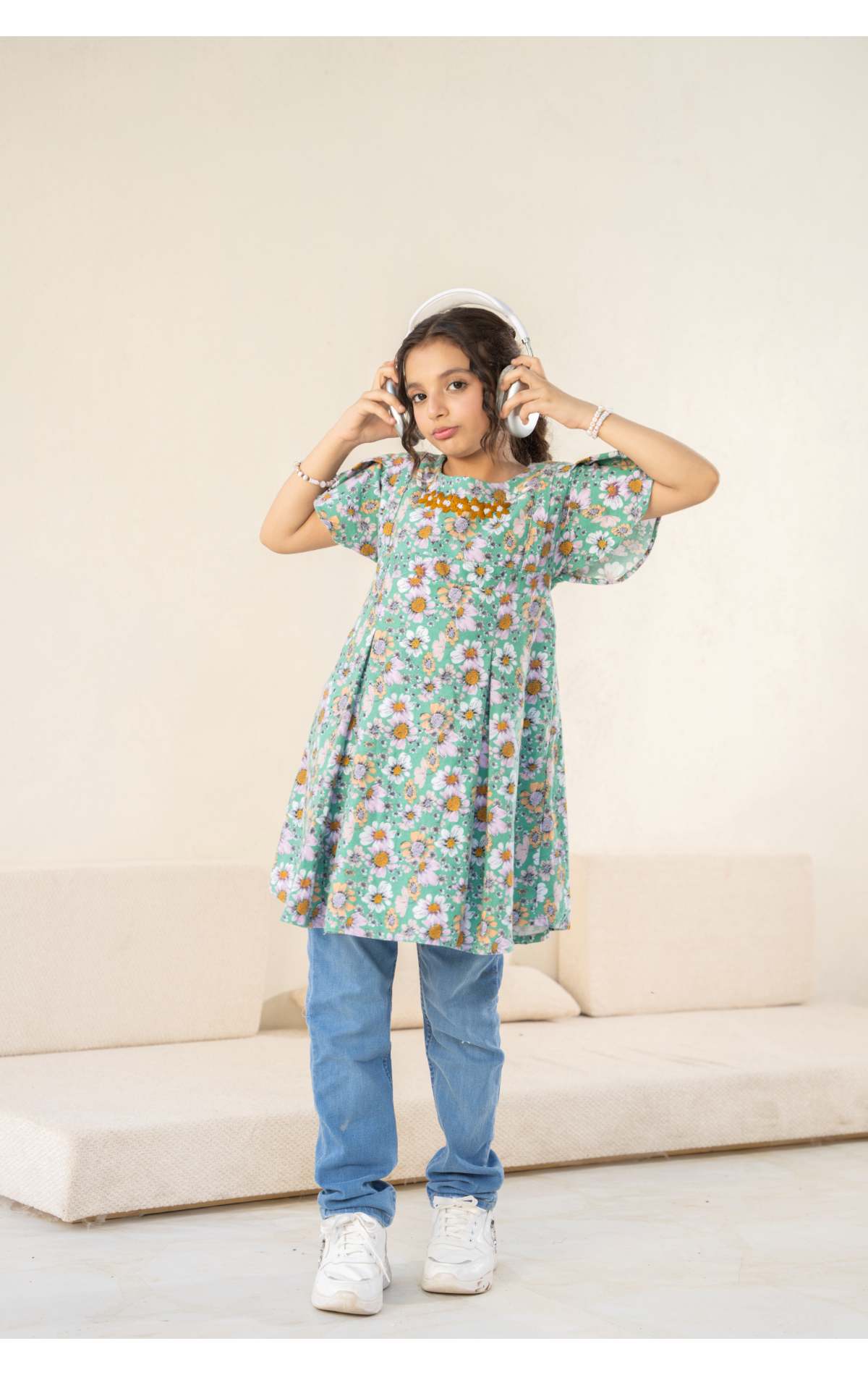 Floral Printed Frock