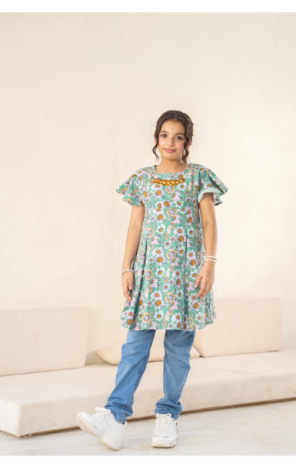 Floral Printed Frock