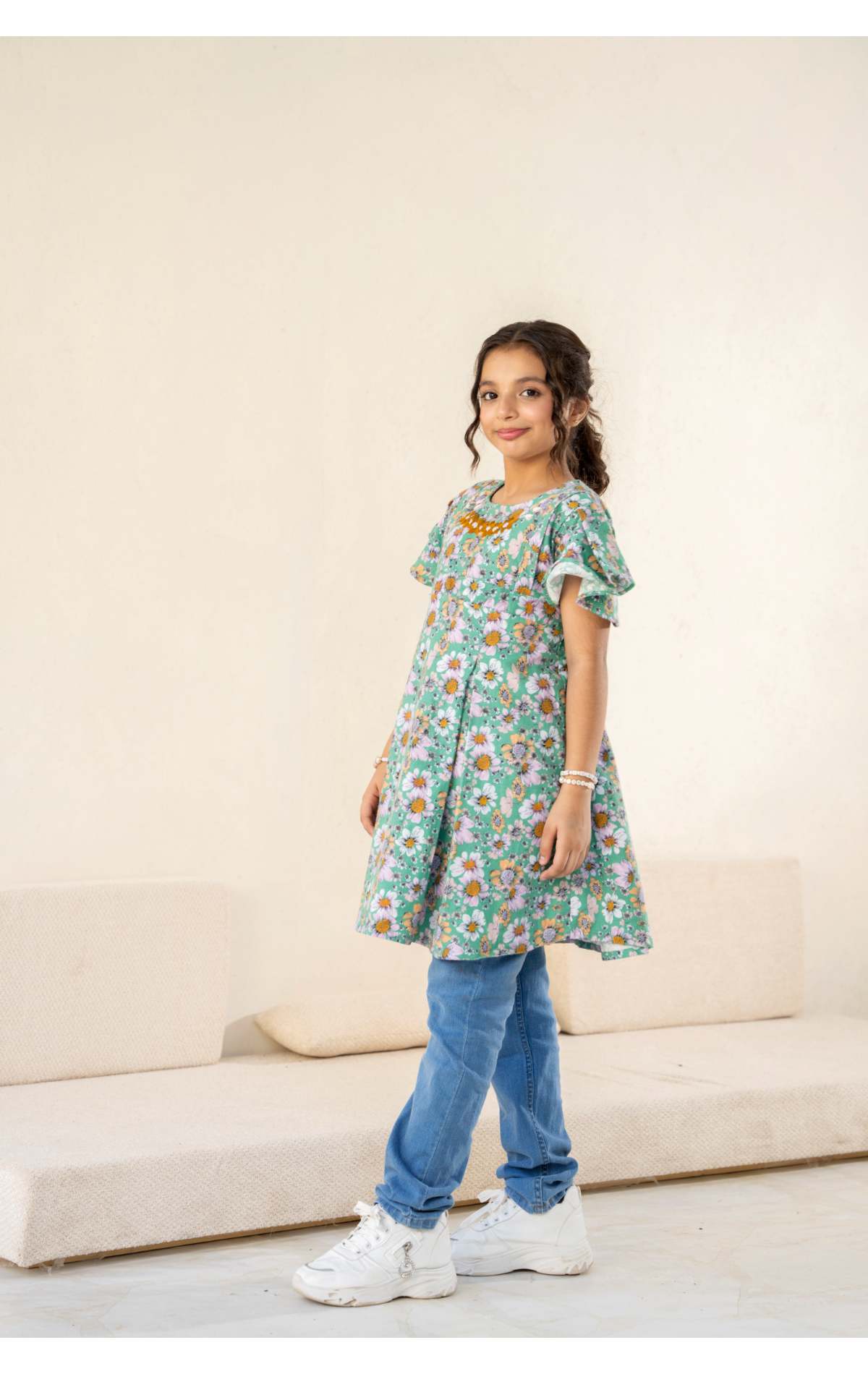 Floral Printed Frock