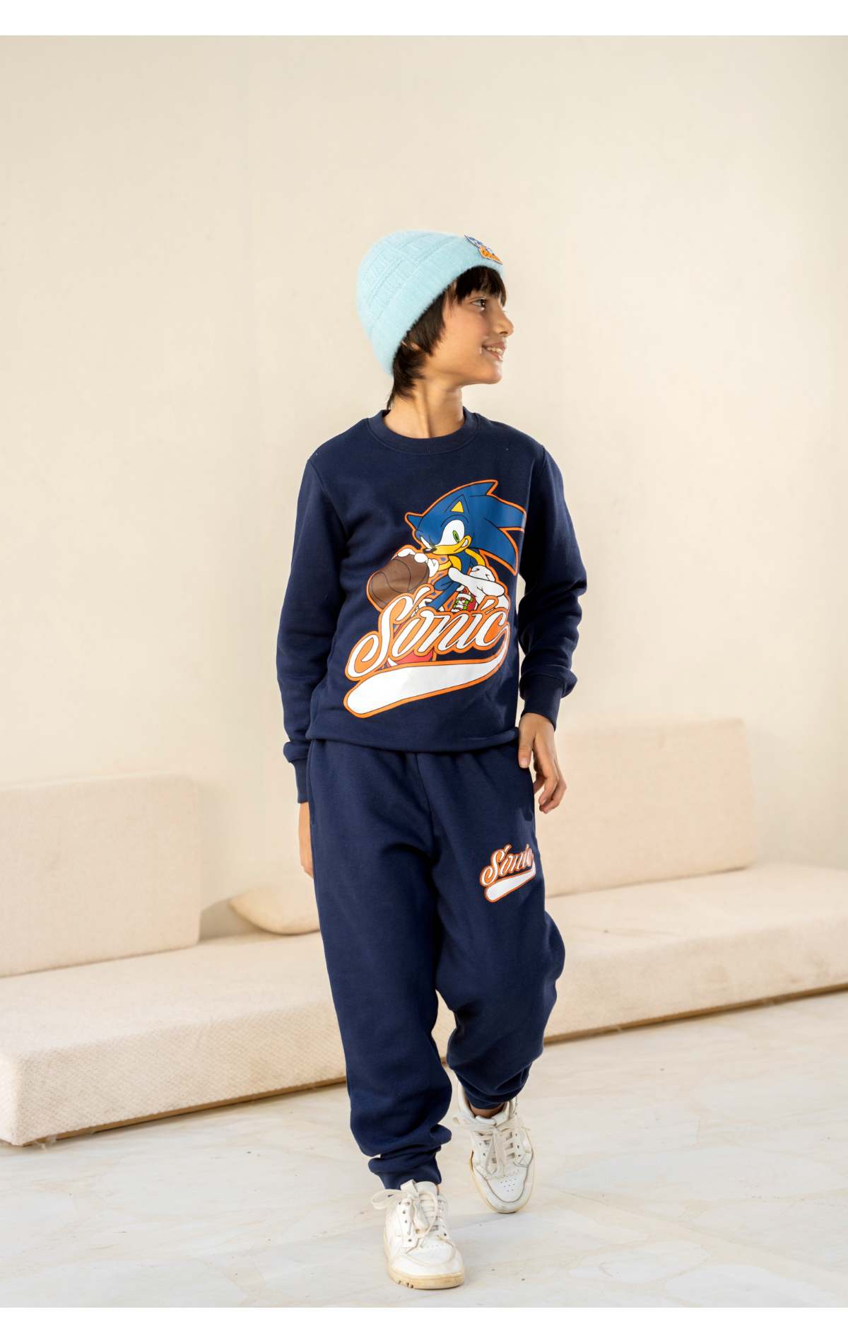 Sonic Grapic Sweatshirt & Trouser Set
