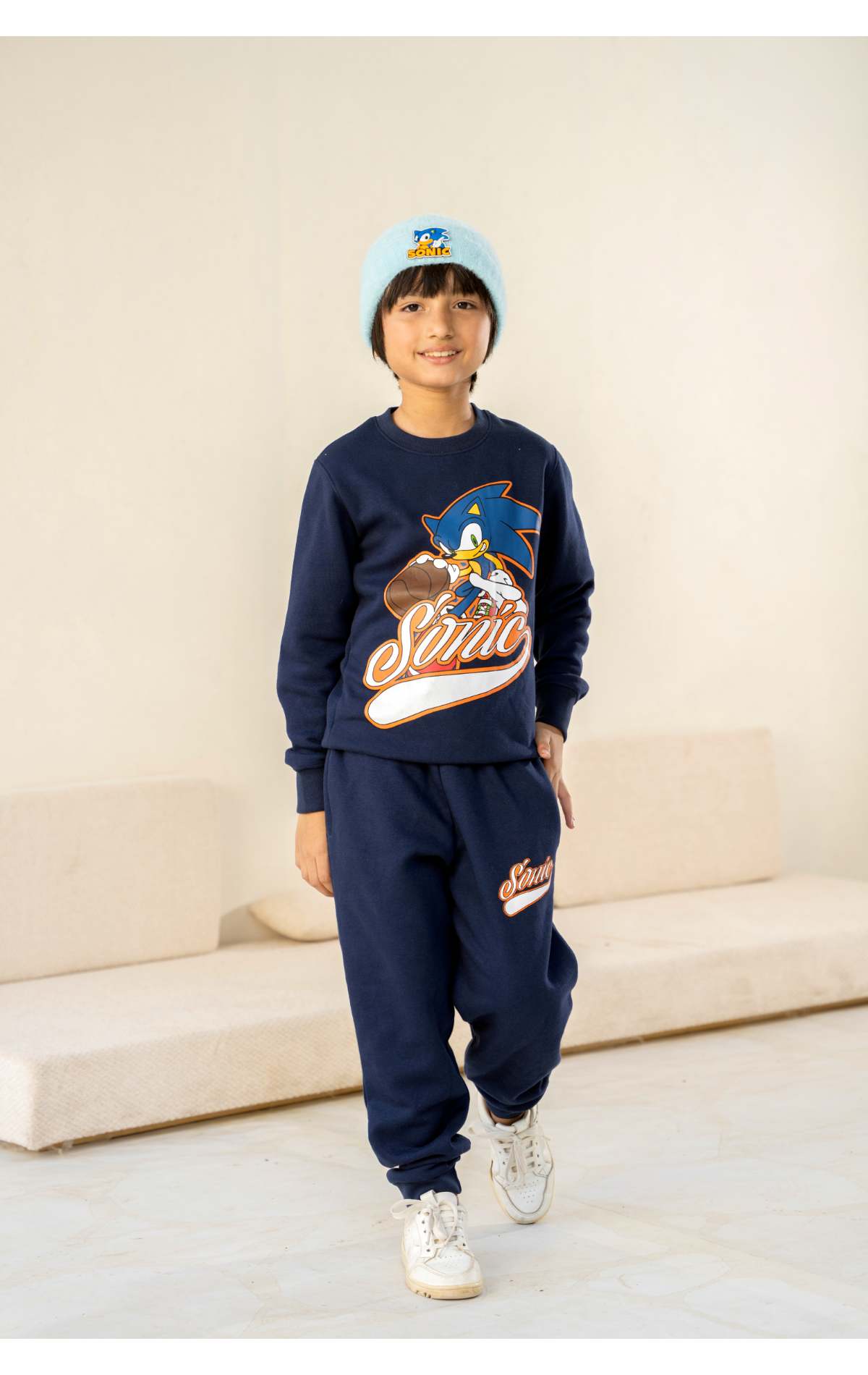 Sonic Grapic Sweatshirt & Trouser Set