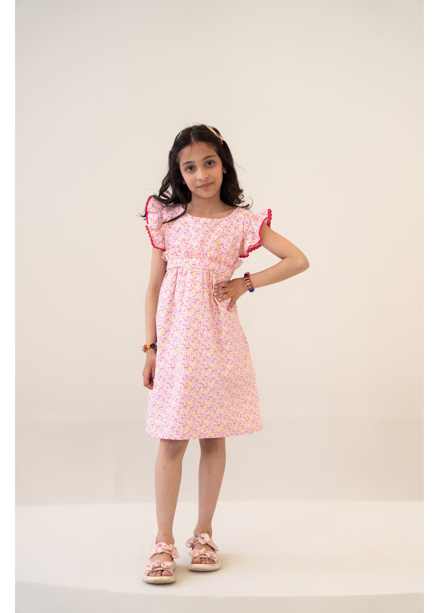 Girl's Floral Frock