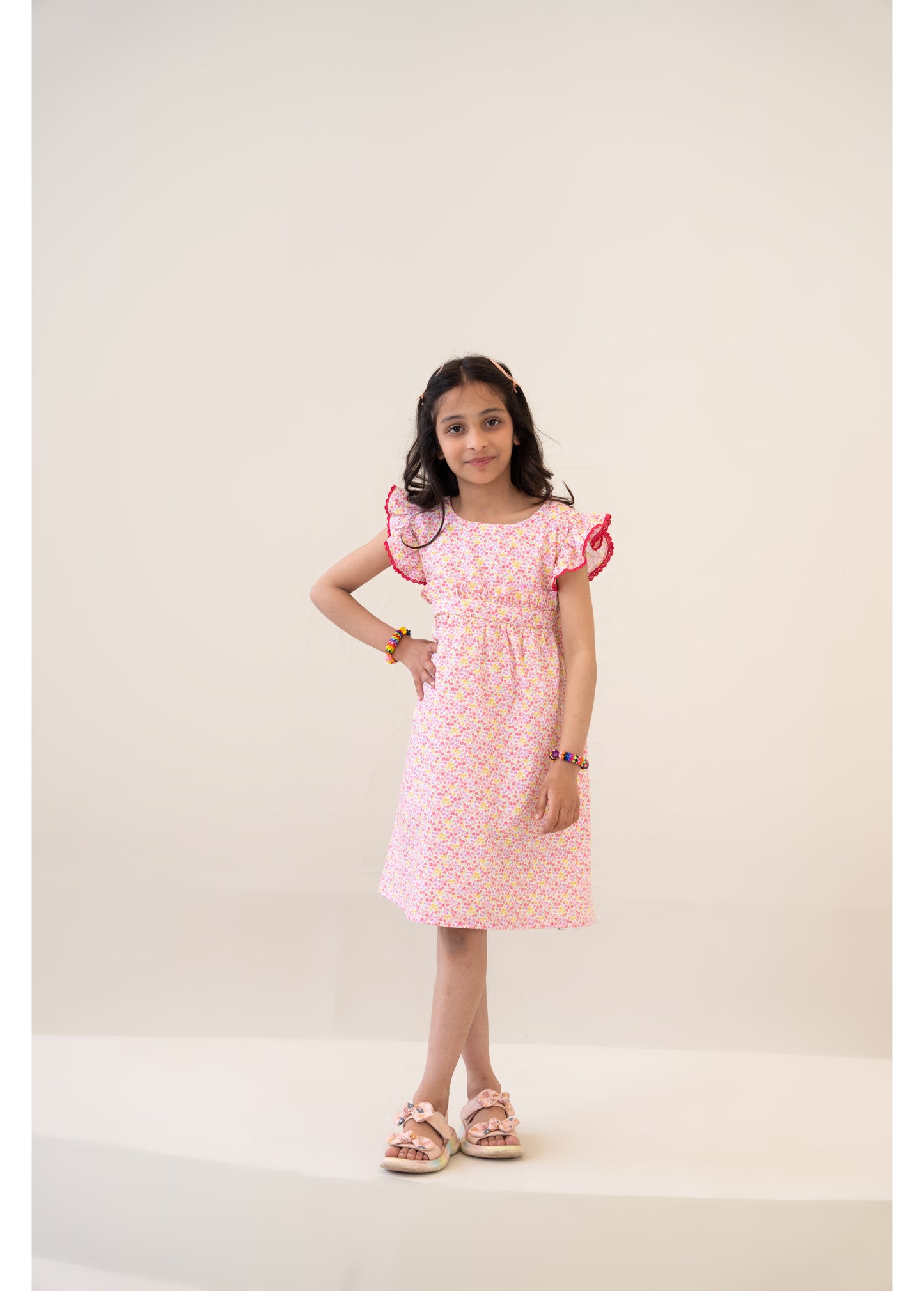 Girl's Floral Frock