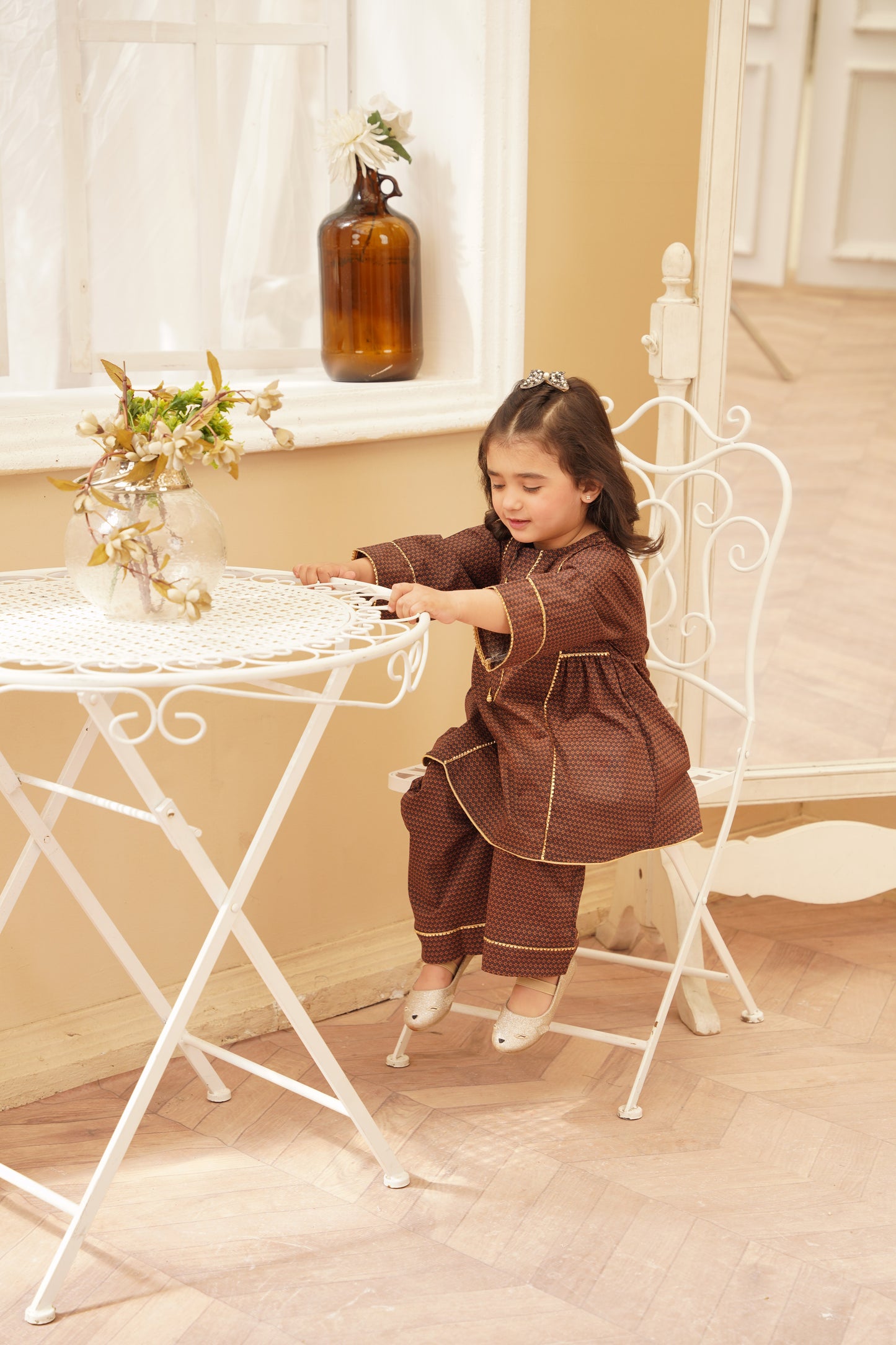 Embellished Kameez & Trouser