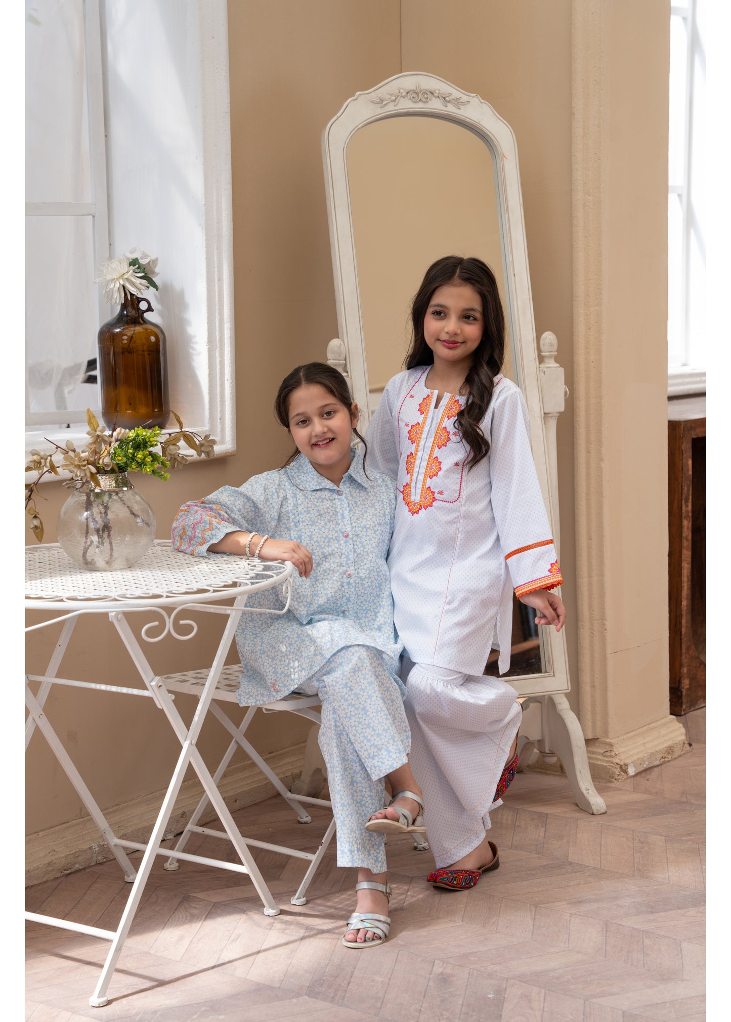 Printed Top with Trouser