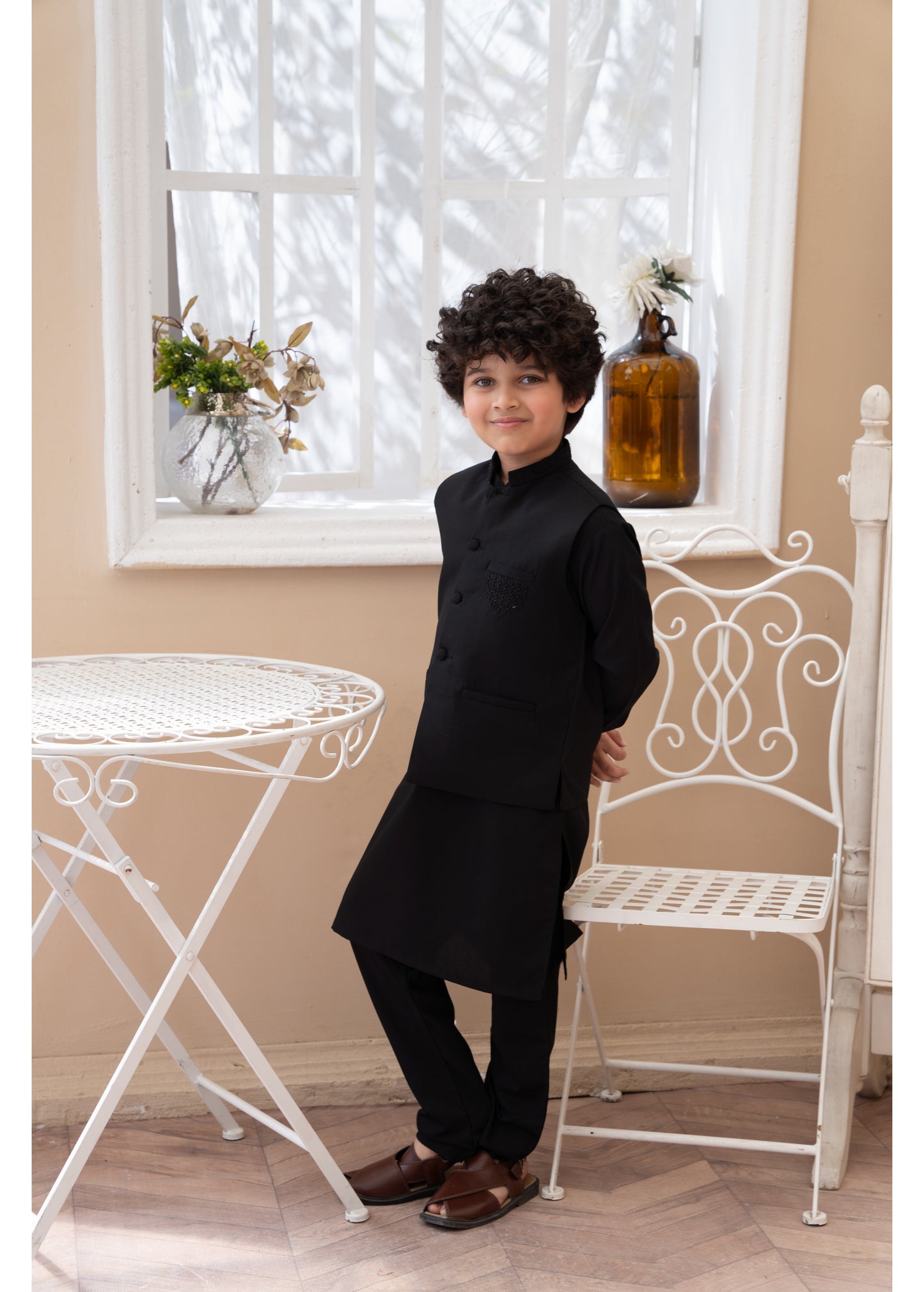 Boy's Shalwarsuit&Waistcoat