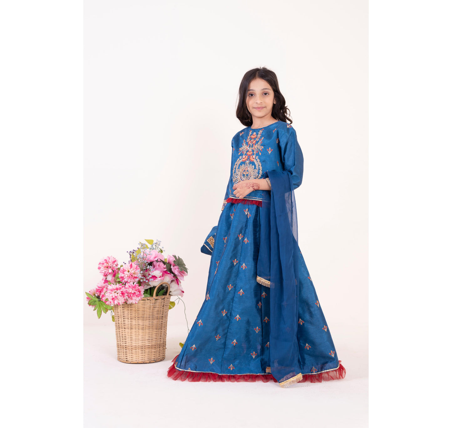 Embellished Top & Lehnga