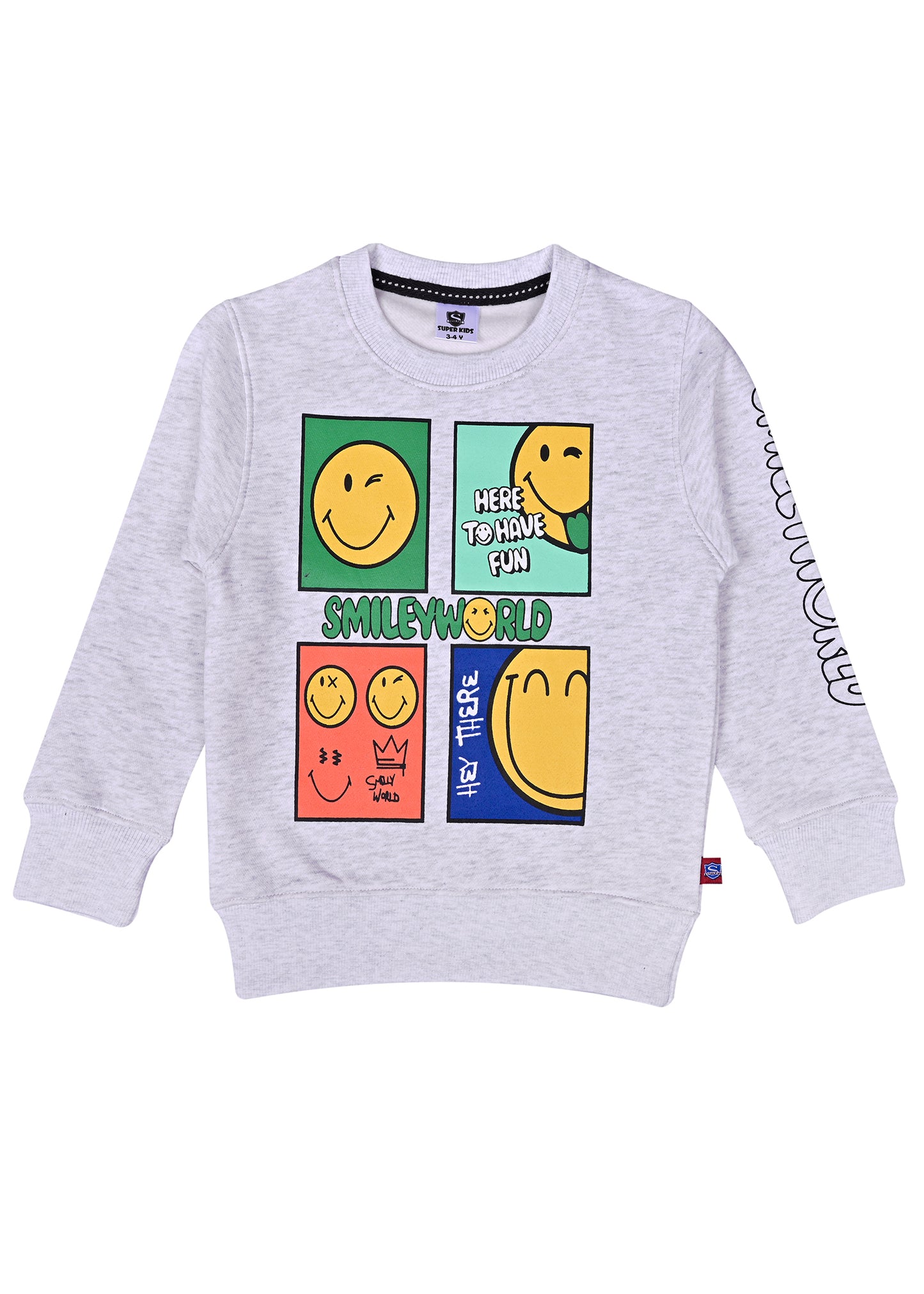 SMILEY WORLD  Grapic Sweatshirt