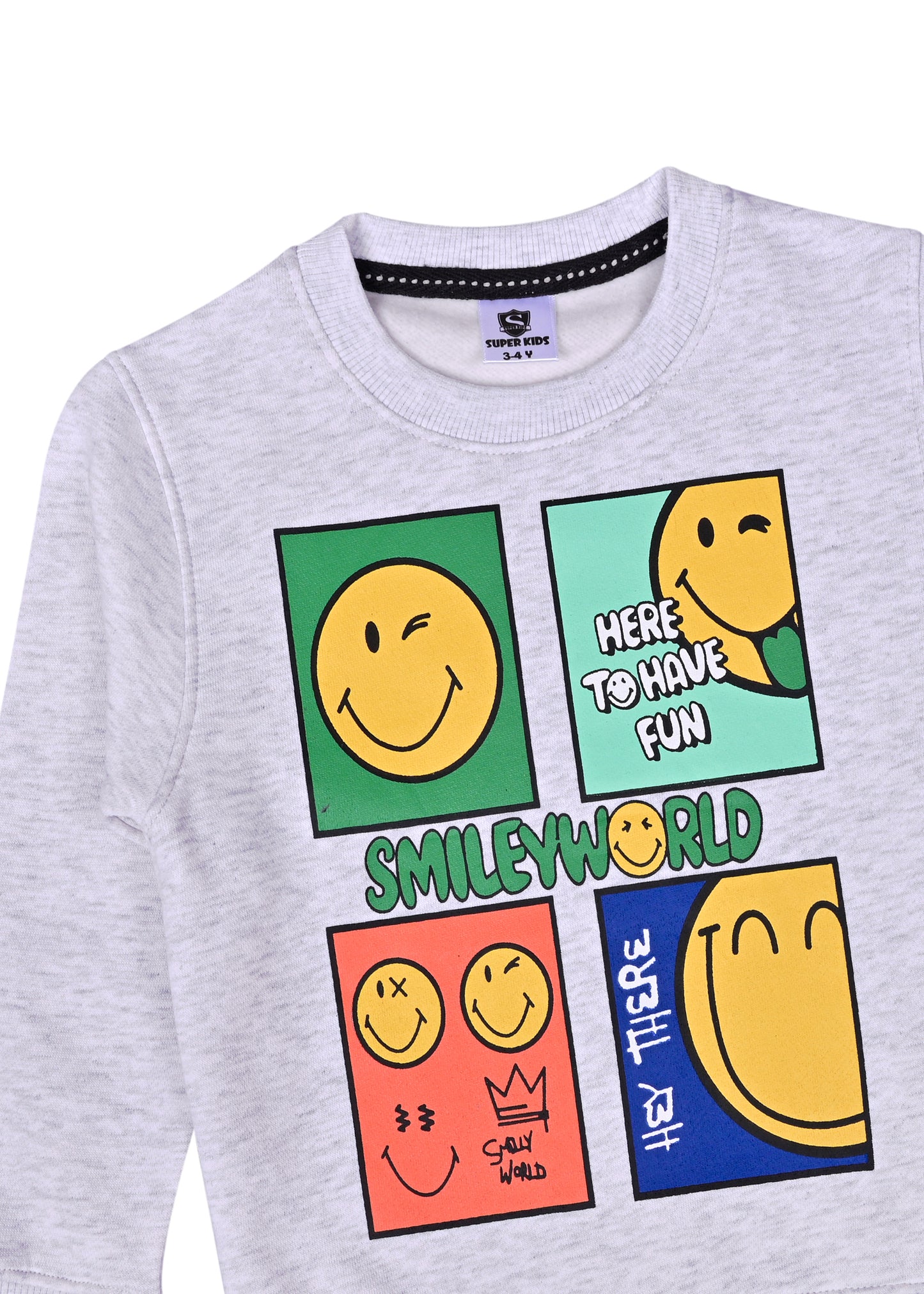 SMILEY WORLD  Grapic Sweatshirt