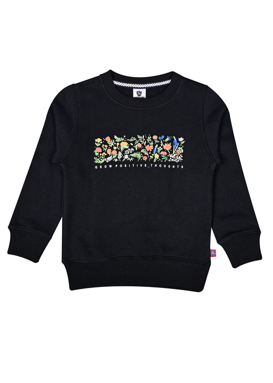 Floral Grapic SweatShirt