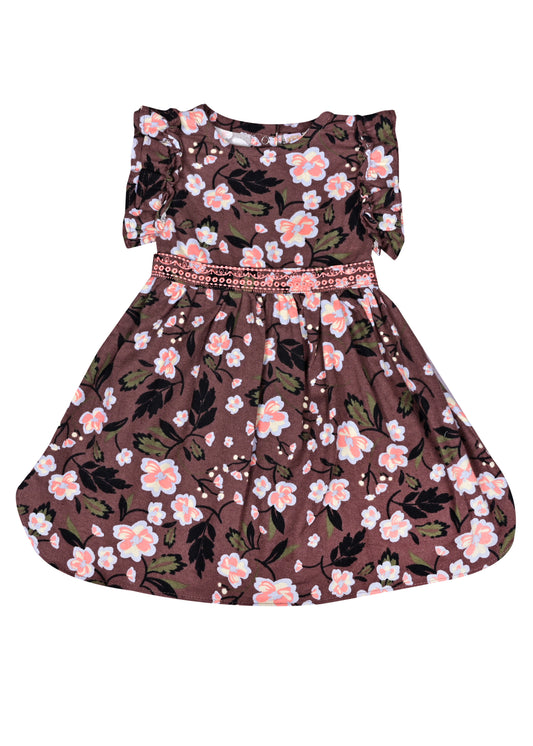 Floral Embroiderd Frock