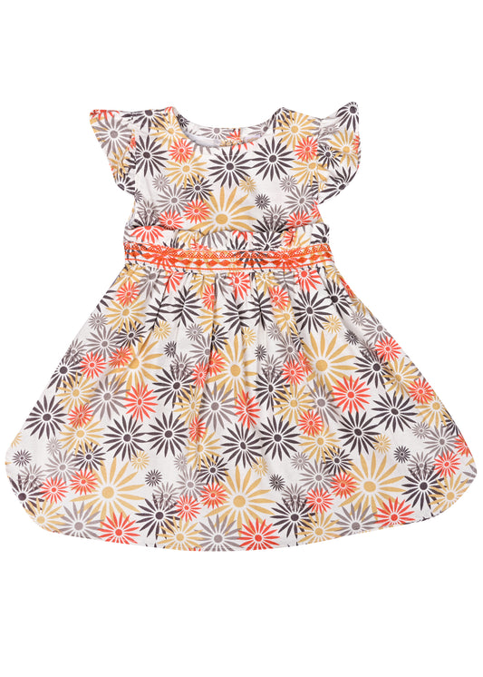 Floral Embroiderd Frock