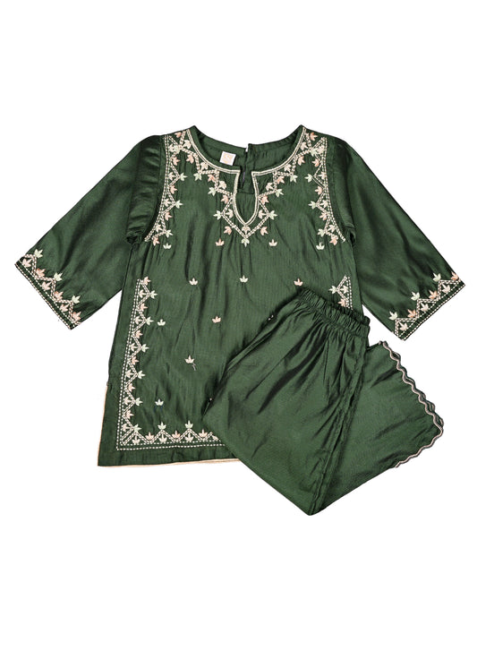 Embrodered Kameez & Trouser