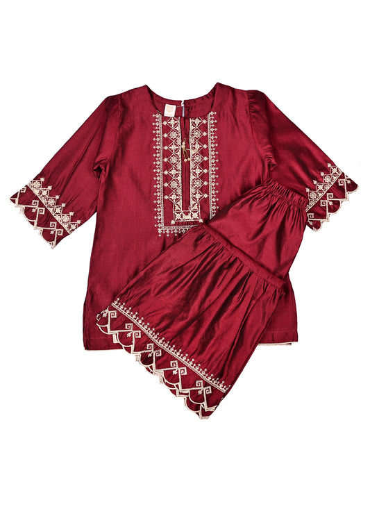 Embrodered Kameez & Gharara