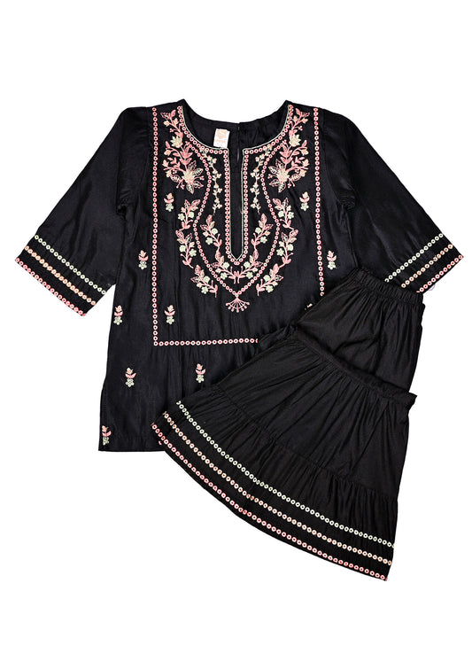 Embrodered Kameez & Gharara