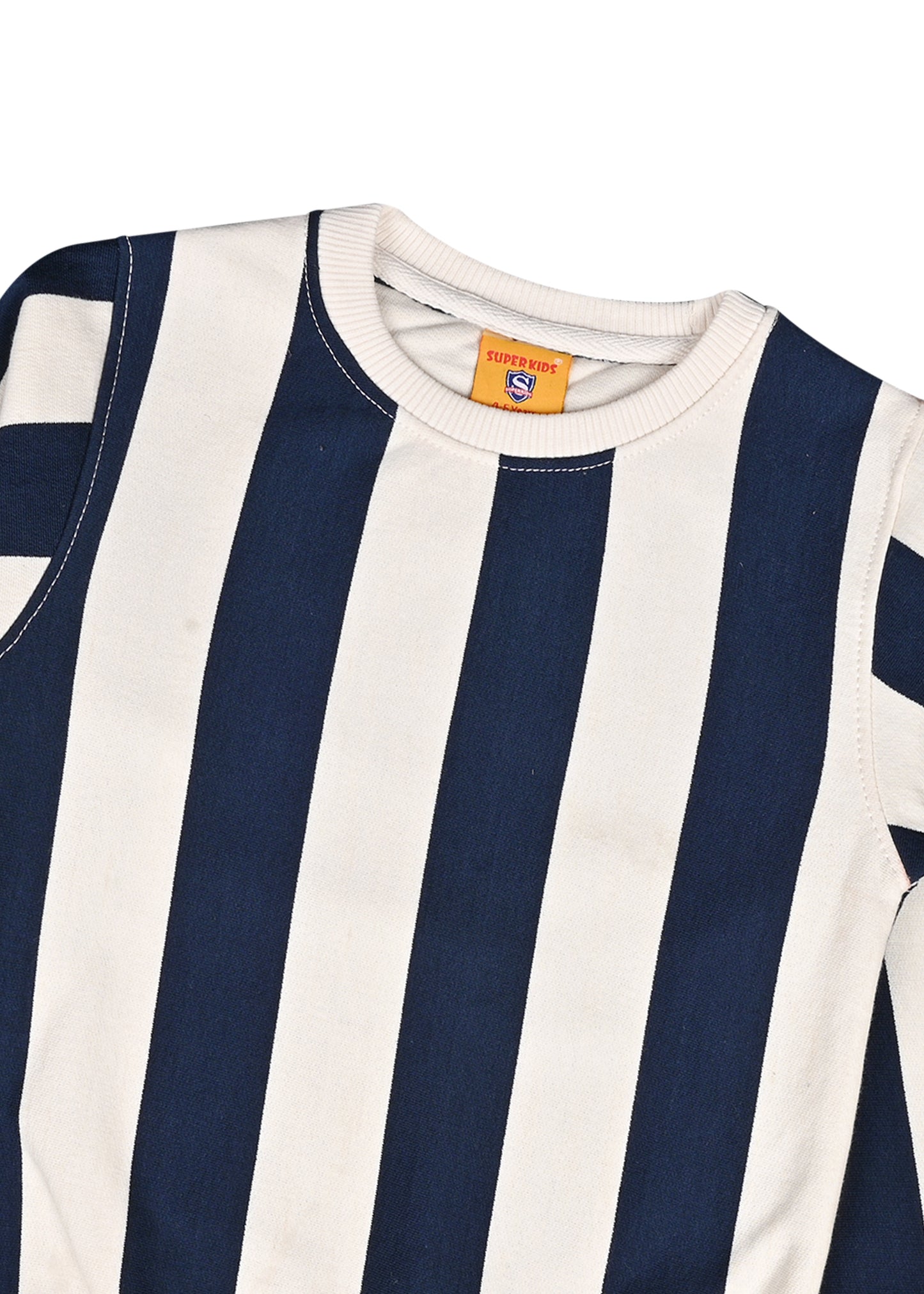 Stripped Lining Sweatshirt