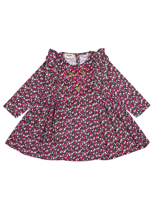 Corduroy Pink Floral TOP