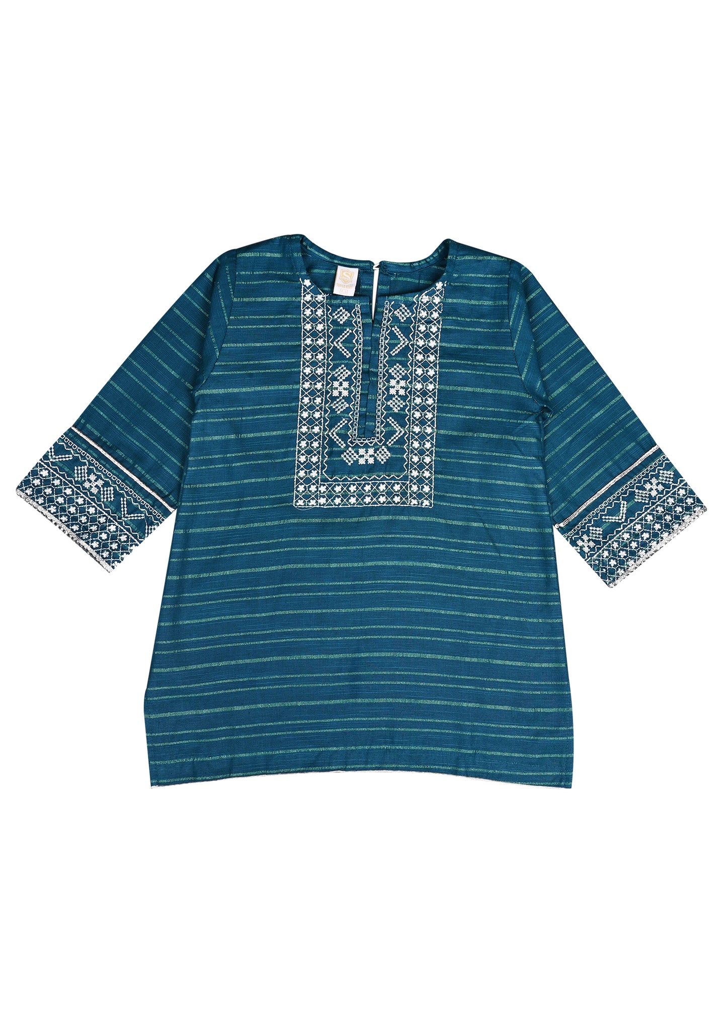 Embroidered Kameez & Gharara