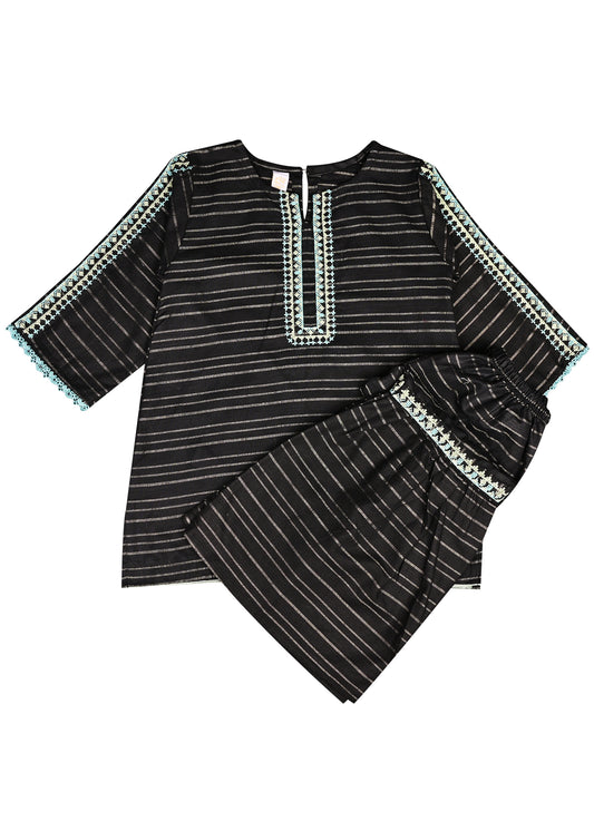 Embroidered Kameez & Gharara