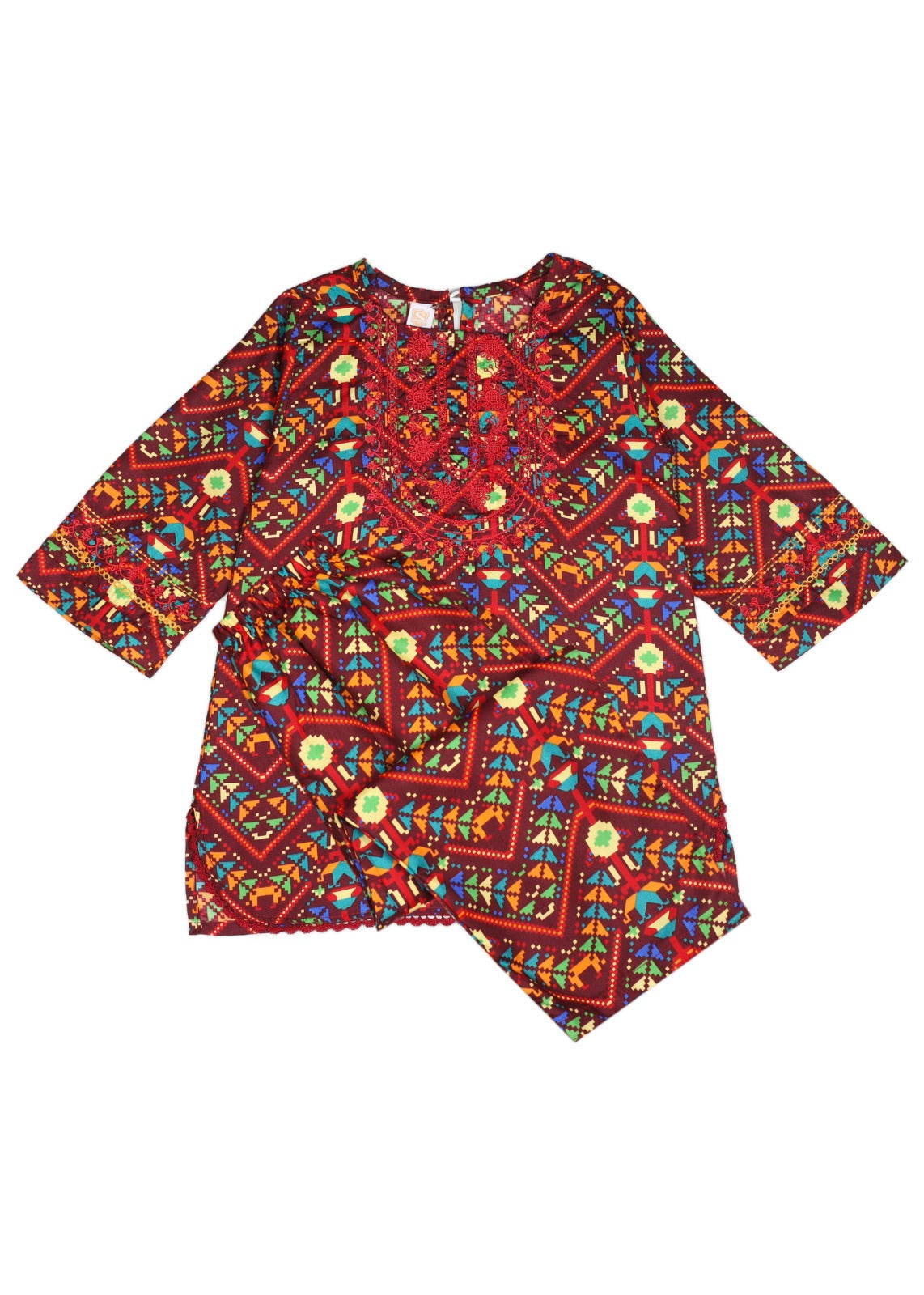 Embroidered Kameez & Trouser
