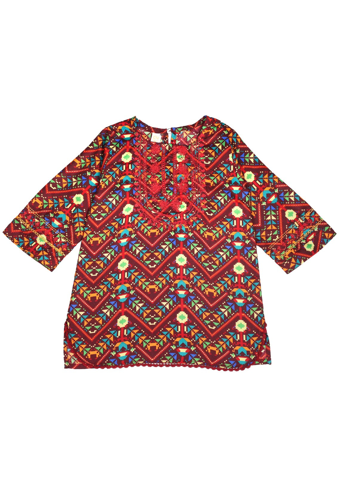 Embroidered Kameez & Trouser