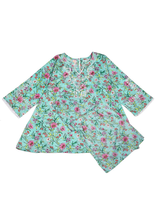 Printed Frock & trouser
