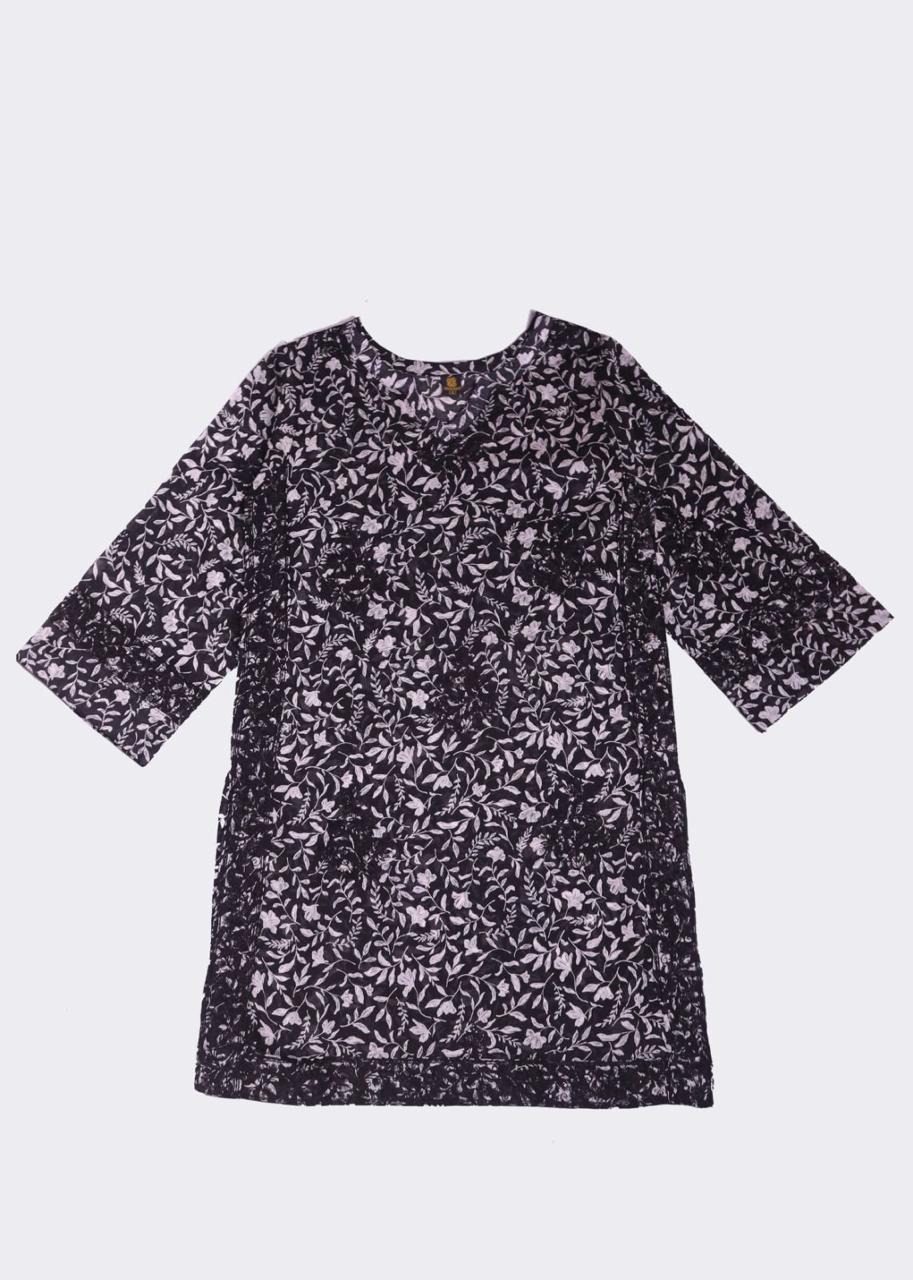 Ladies 2PC Printed Lawn Dress