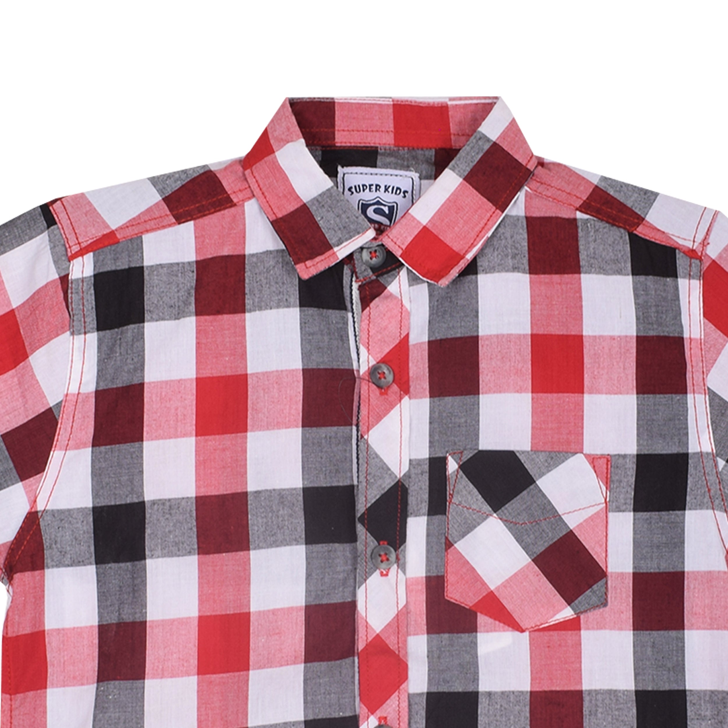 Boy's Checkered Shirt H/S