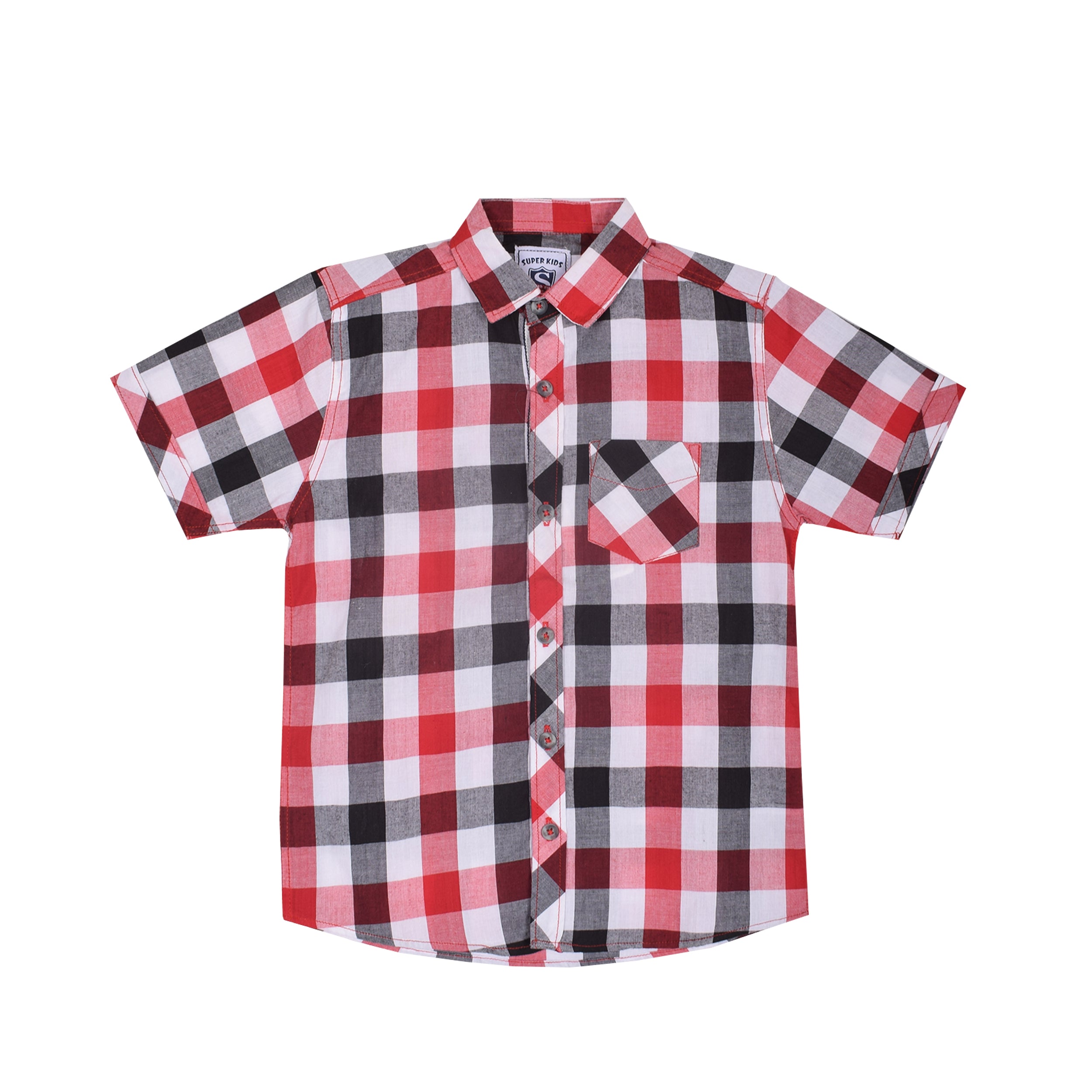 Boy's Checkered Shirt H/S