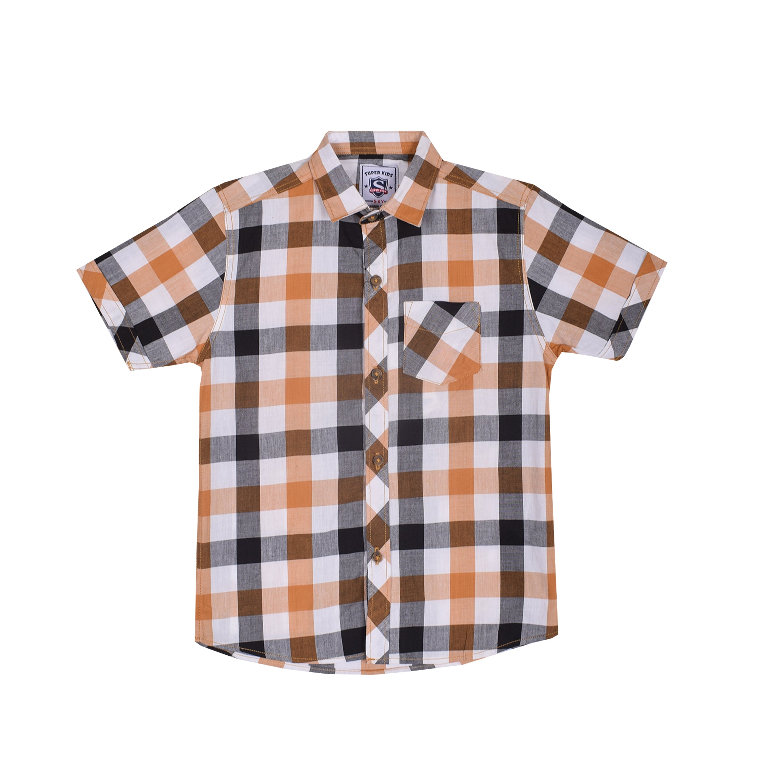 Boy's Checkered Shirt H/S