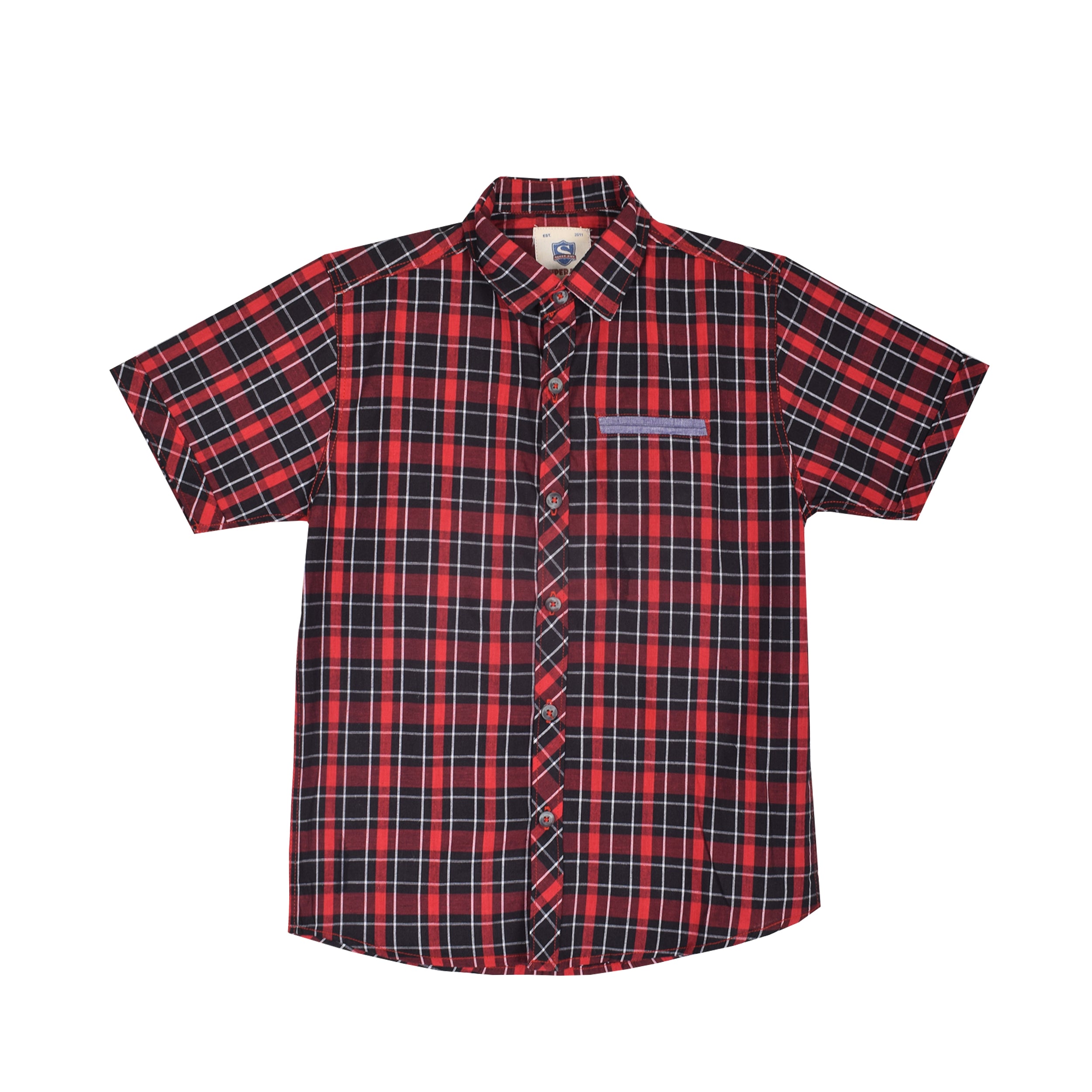 Boy's Checkered Shirt H/S