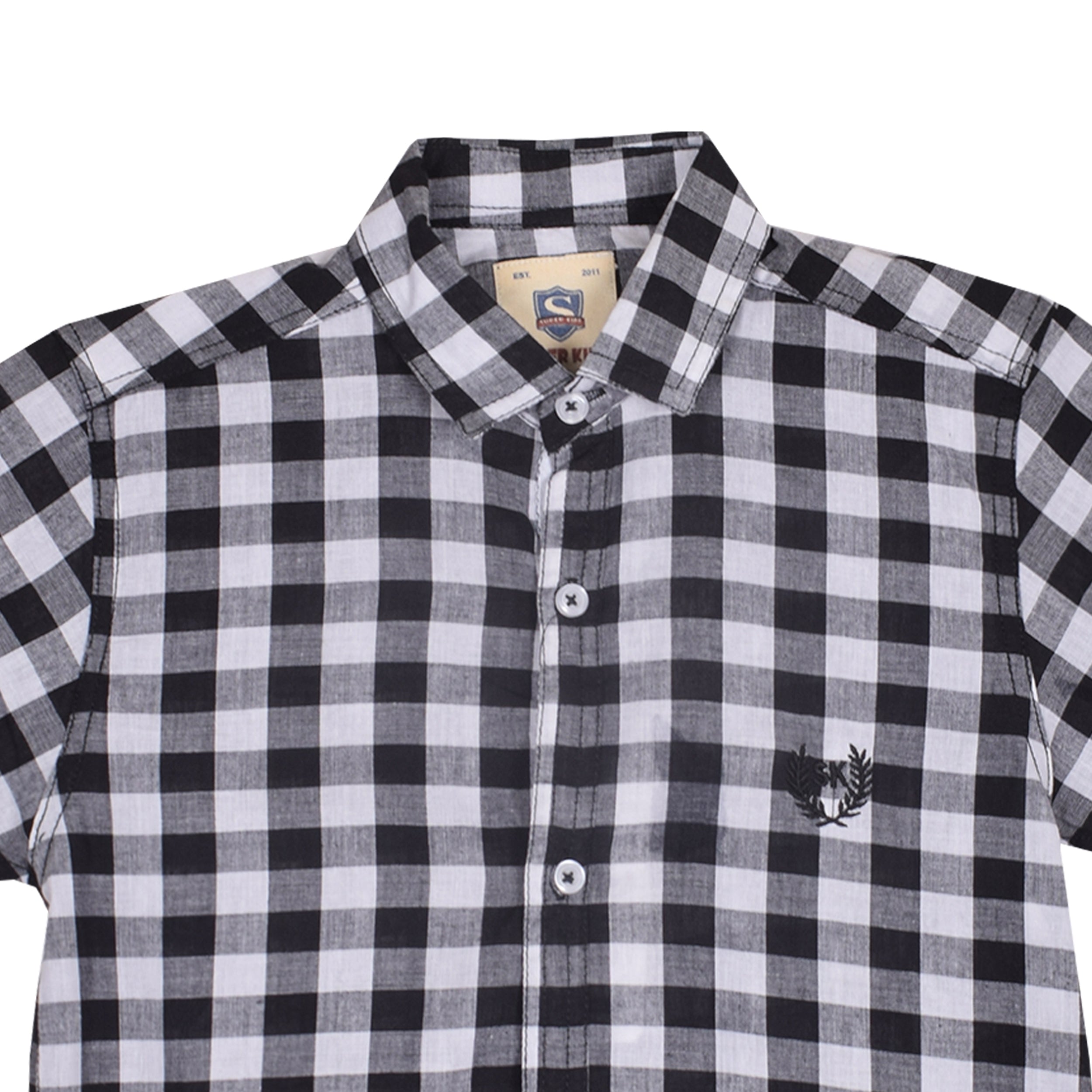 Boy's Checkered Shirt H/S